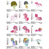 Collection My Little Pony Embroidery Designs 06